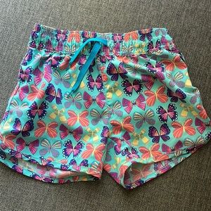 Garnet Hill swim summer shorts butterflies 8